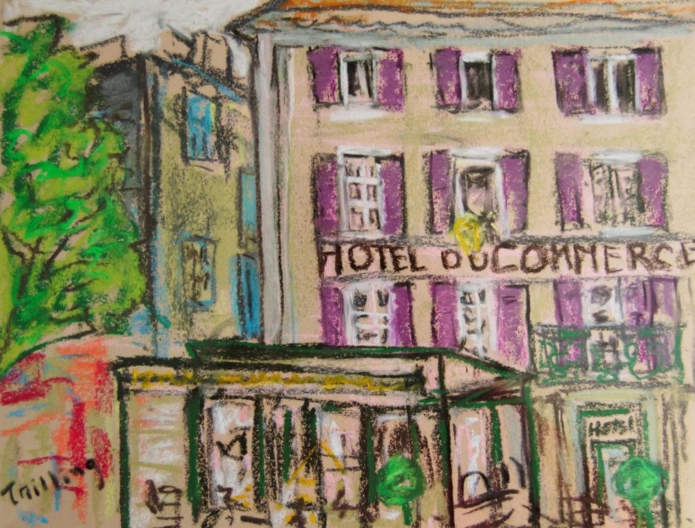 Hotel Du Commerce Pont-Saint-Esprit Dış mekan fotoğraf